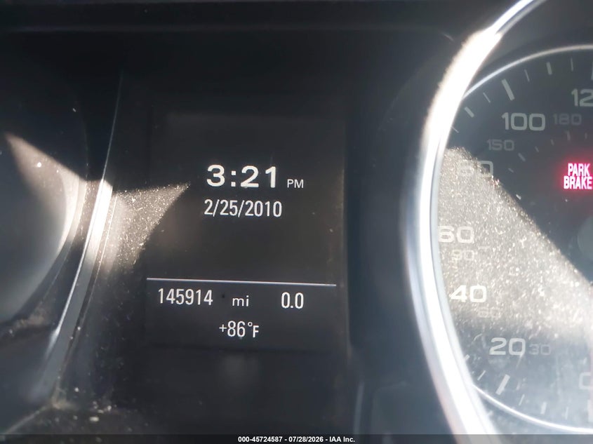 AUDI A5 2011 VIN WAULFAFR6BA084410