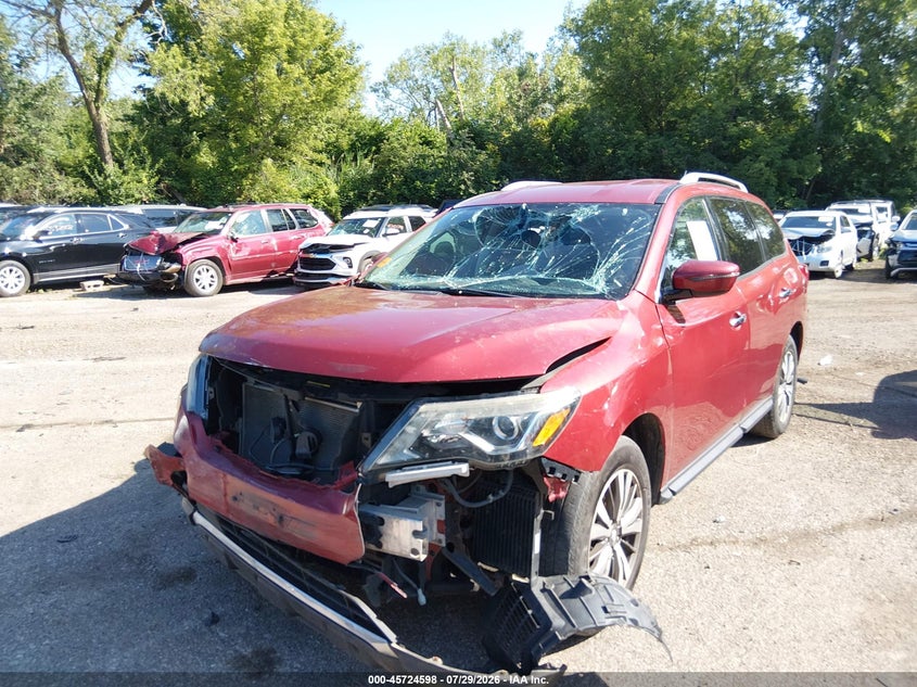 2017 NISSAN PATHFINDER auction photo 2