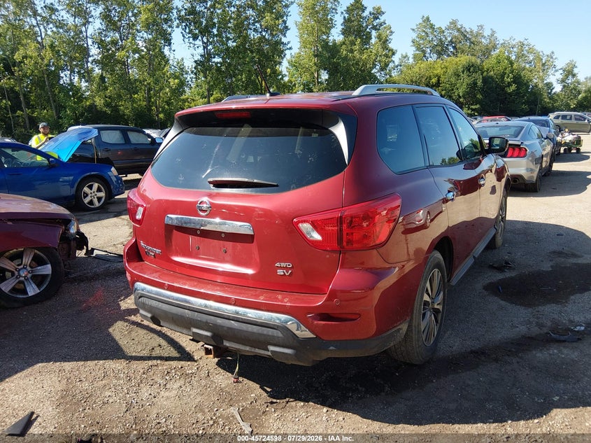 2017 NISSAN PATHFINDER auction photo 4