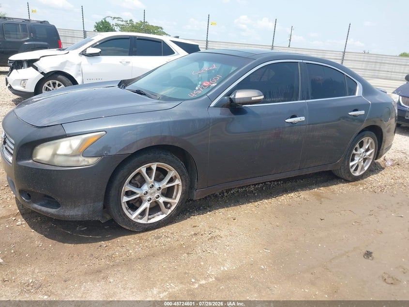 2013 Nissan Maxima, Обычный износ, IAAI, VIN 1N4AA5APXDC815875 — фото 2
