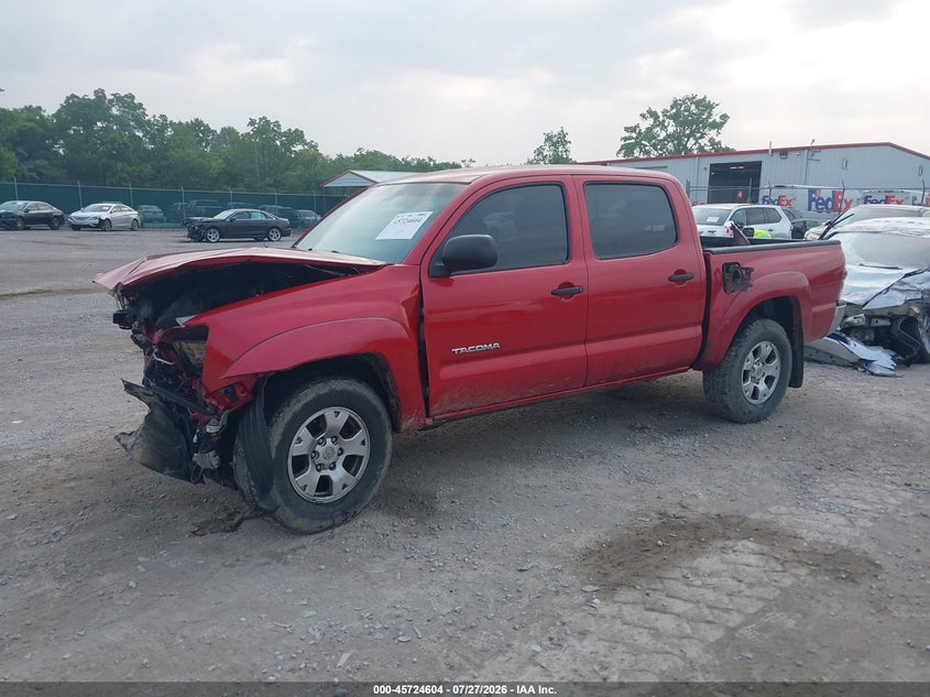 Vin: 3tmlu4en7am051460, lot: 46223303, toyota tacoma base v6 20102