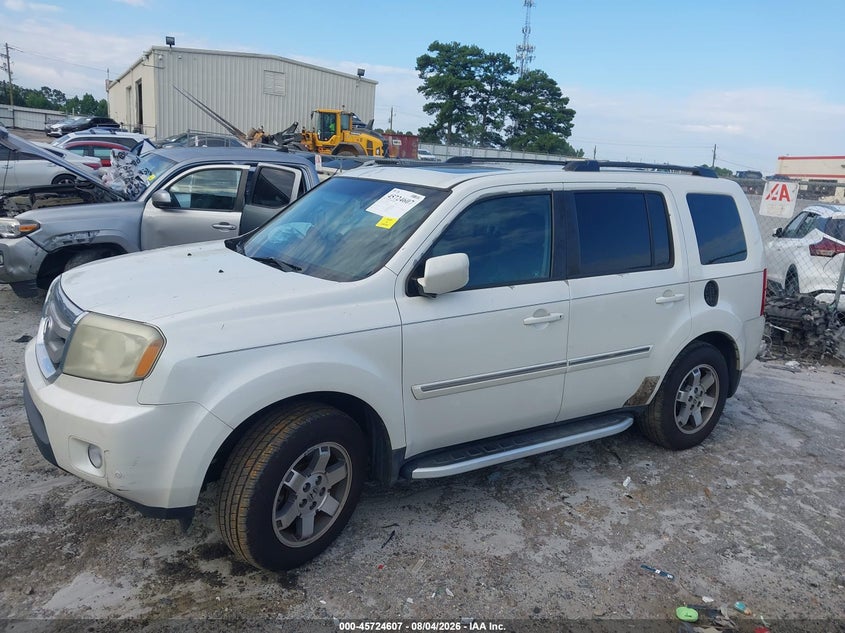 Vin: 5fnyf3h91bb040307, lot: 46223306, honda pilot touring 20112