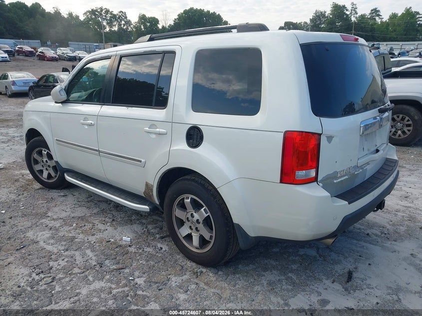 Vin: 5fnyf3h91bb040307, lot: 46223306, honda pilot touring 20113