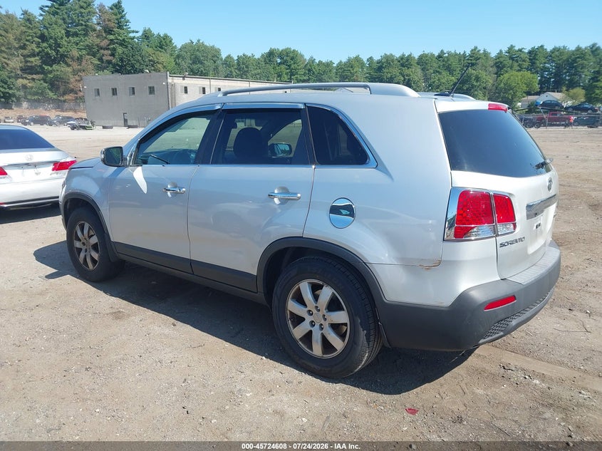Vin: 5xykt4a21dg322833, lot: 46223307, kia sorento lx v6 20133