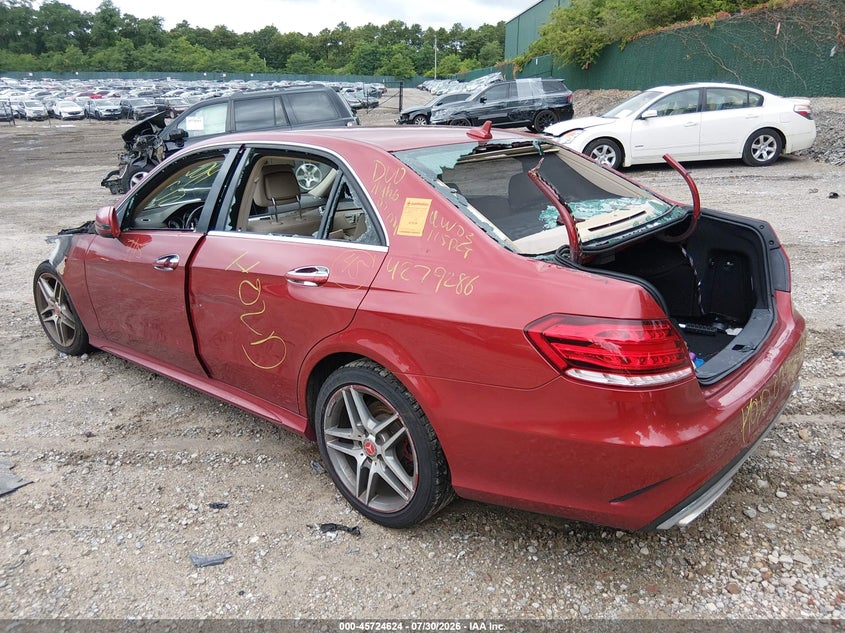 2016 MERCEDES-BENZ E 350 auction photo 3
