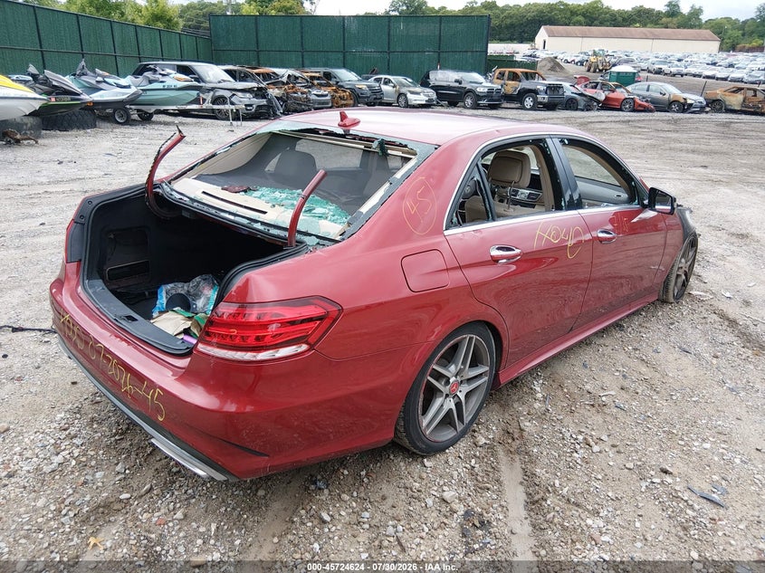 2016 MERCEDES-BENZ E 350 auction photo 4