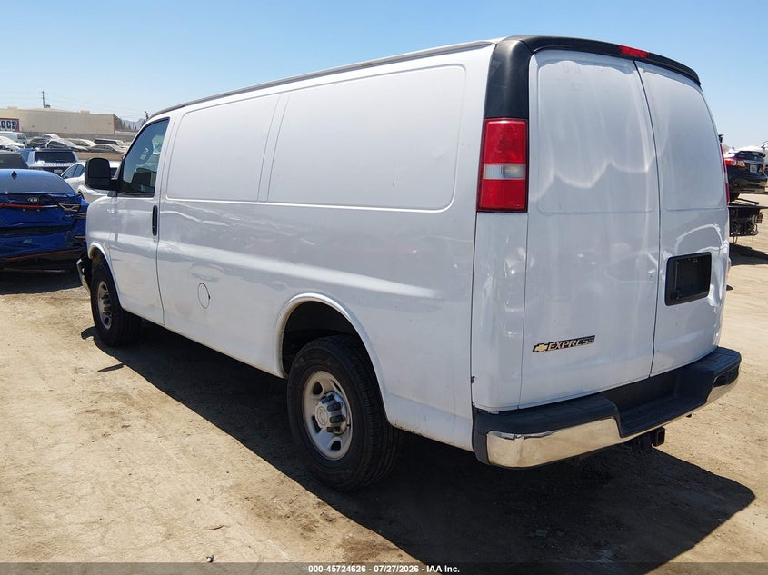 Vin: 1gcwgaff1h1118393, lot: 46223325, chevrolet express 2500 work van 20173