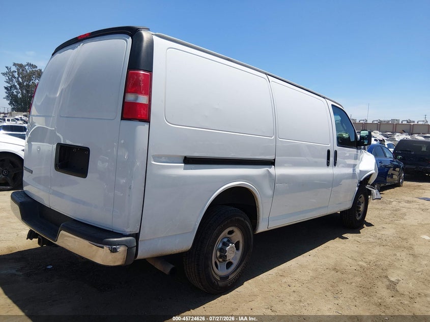 Vin: 1gcwgaff1h1118393, lot: 46223325, chevrolet express 2500 work van 20174