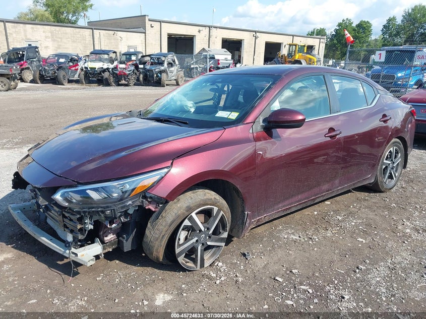 Vin: 3n1ab8cv3sy266614, lot: 46223332, nissan sentra sv 20252
