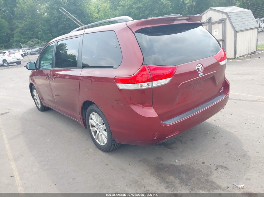 Vin: 5tddk3dc6es076179, lot: 46223354, toyota sienna xle 7 passenger 20143
