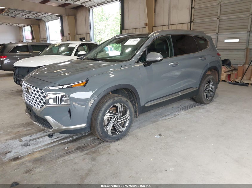 Vin: 5nms3daj2nh433227, lot: 46223359, hyundai santa fe sel 20222
