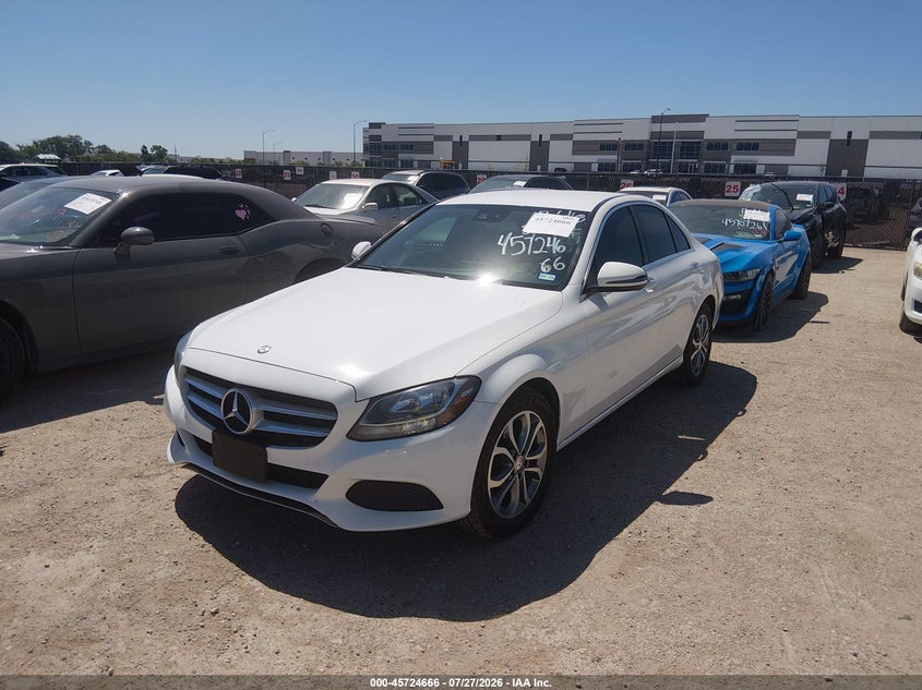 2016 MERCEDES-BENZ C 300 auction photo 2