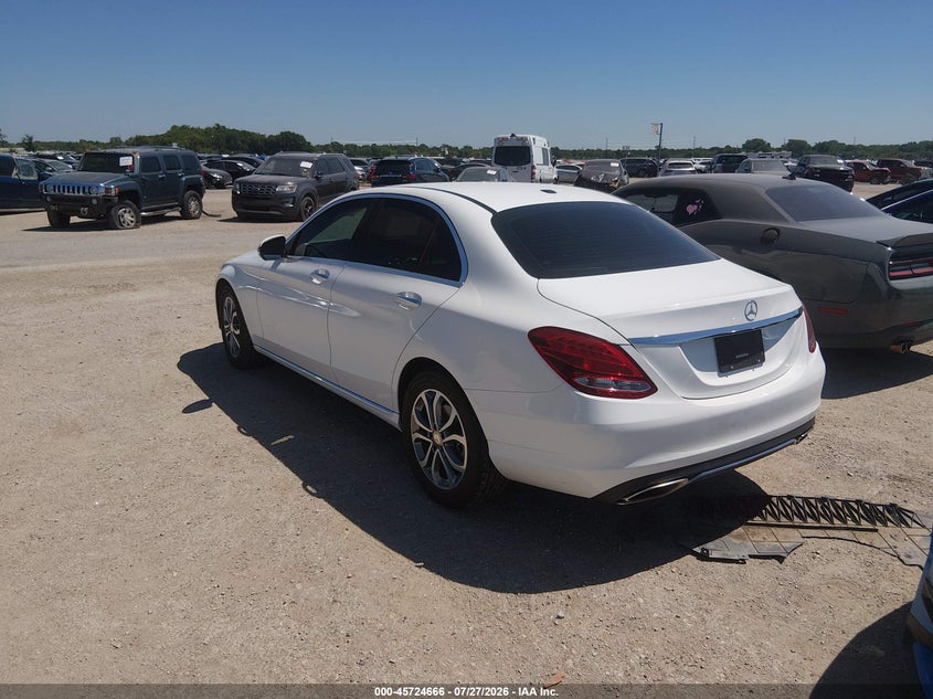 2016 MERCEDES-BENZ C 300 auction photo 3