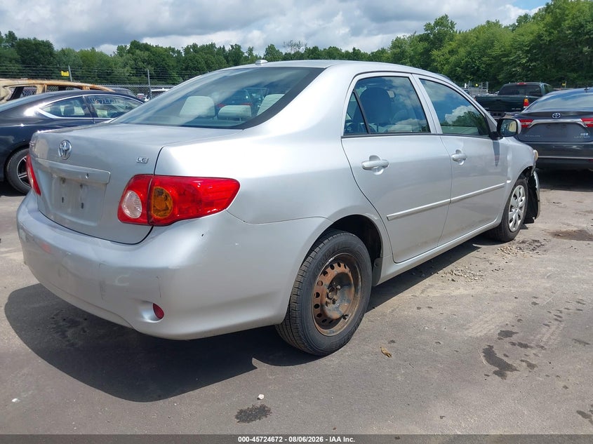 TOYOTA COROLLA 2009 VIN 1NXBU40E69Z158859