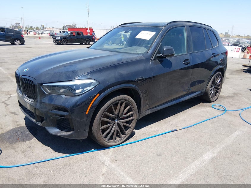 Vin: 5uxcr4c02p9r77716, lot: 46223410, bmw x5 sdrive40i 20232