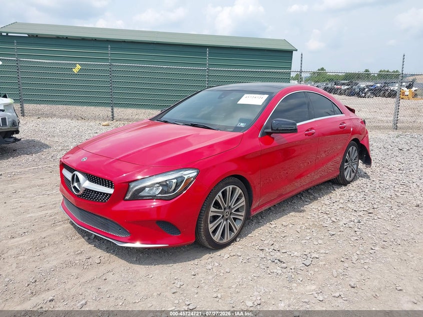 2018 MERCEDES-BENZ CLA 250 auction photo 2