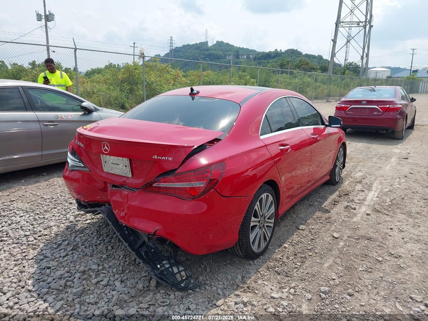 2018 MERCEDES-BENZ CLA 250 auction photo 4