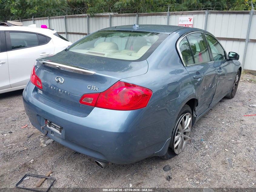 2008 INFINITI G35X auction photo 4