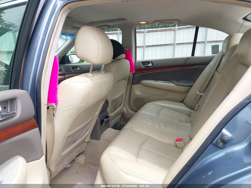 2008 INFINITI G35X auction photo 8