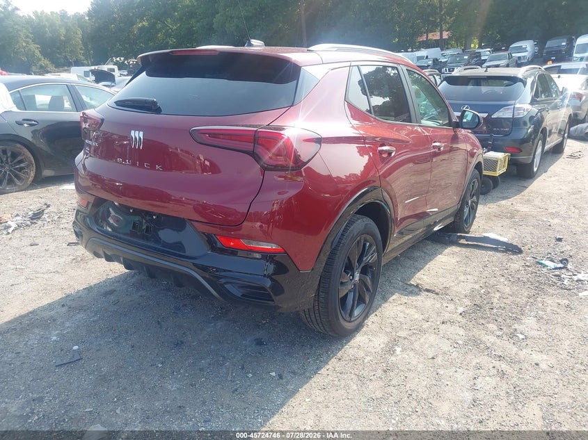 Vin: kl4amdslxsb147113, lot: 46223445, buick encore gx sport touring fwd 20254