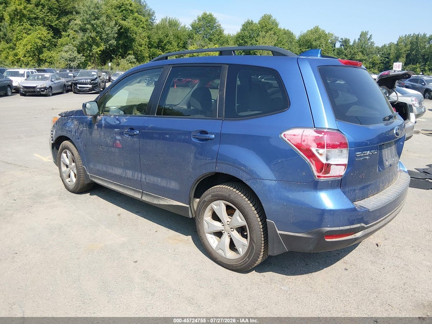 Vin: jf2sjadc5gh552090, lot: 46223454, subaru forester 2.5i premium 20163
