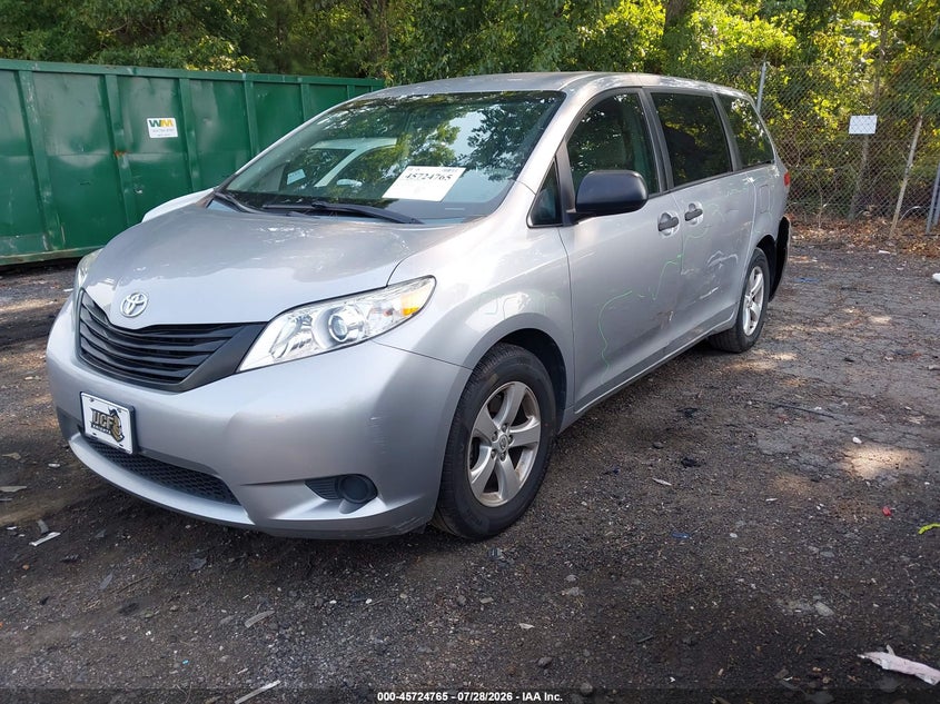 Vin: 5tdka3dcxcs015313, lot: 46223464, toyota sienna base 7 passenger 20122