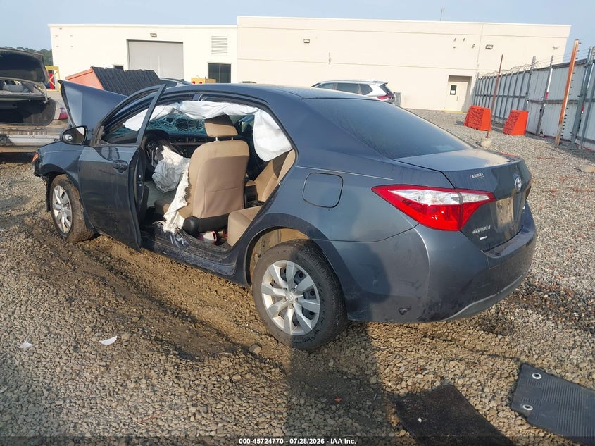 Vin: 2t1burhe2fc478825, lot: 46223469, toyota corolla le 20153