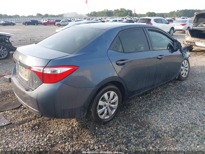Vin: 2t1burhe2fc478825, lot: 46223469, toyota corolla le 20154