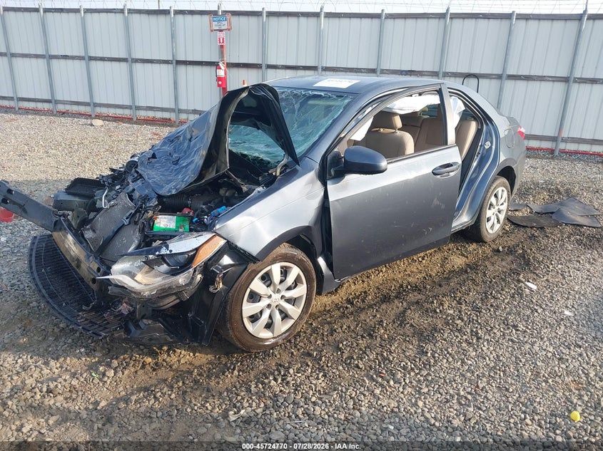 2015 TOYOTA COROLLA auction photo 2