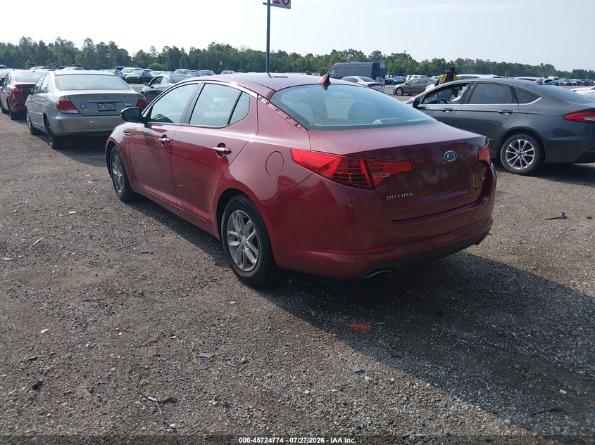 2012 KIA OPTIMA auction photo 3