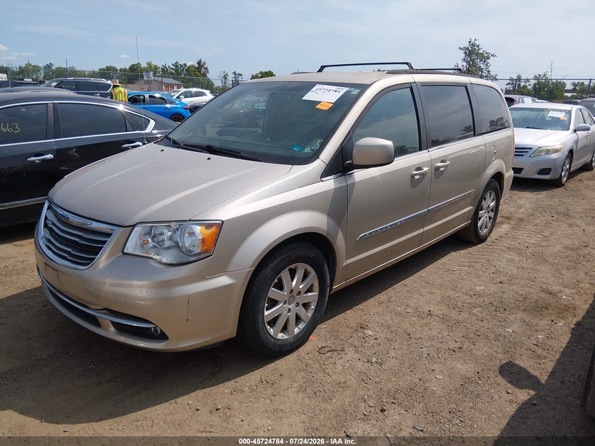 Vin: 2c4rc1bgxgr129894, lot: 46223483, chrysler town & country touring 20162