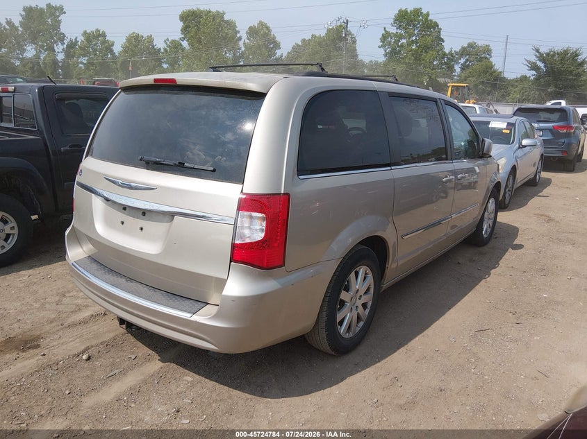 Vin: 2c4rc1bgxgr129894, lot: 46223483, chrysler town & country touring 20164