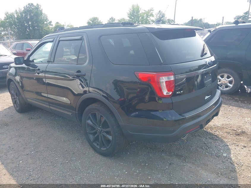 Vin: 1fm5k7d89jga54233, lot: 46223494, ford explorer xlt 20183
