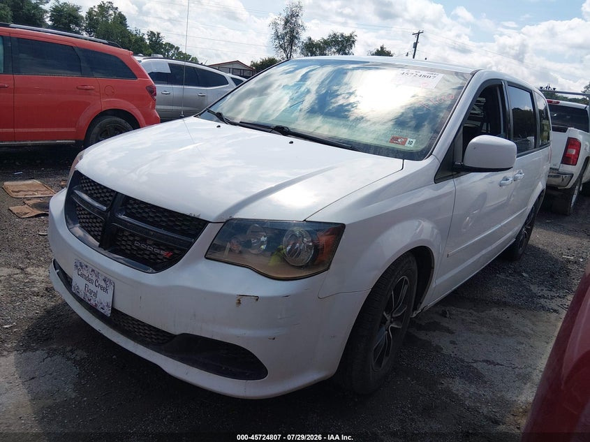 Vin: 2c4rdgbgxgr227274, lot: 46223506, dodge grand caravan se plus 20162