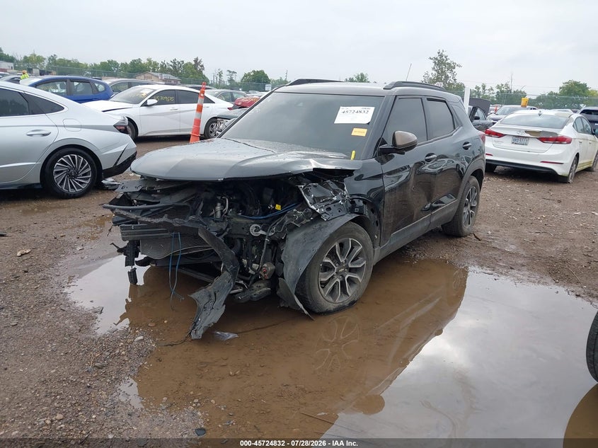 Vin: kl79mvsl3nb026519, lot: 46223531, chevrolet trailblazer fwd activ 20222