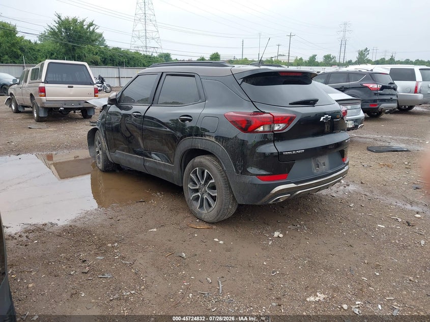 Vin: kl79mvsl3nb026519, lot: 46223531, chevrolet trailblazer fwd activ 20223