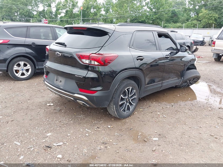 Vin: kl79mvsl3nb026519, lot: 46223531, chevrolet trailblazer fwd activ 20224