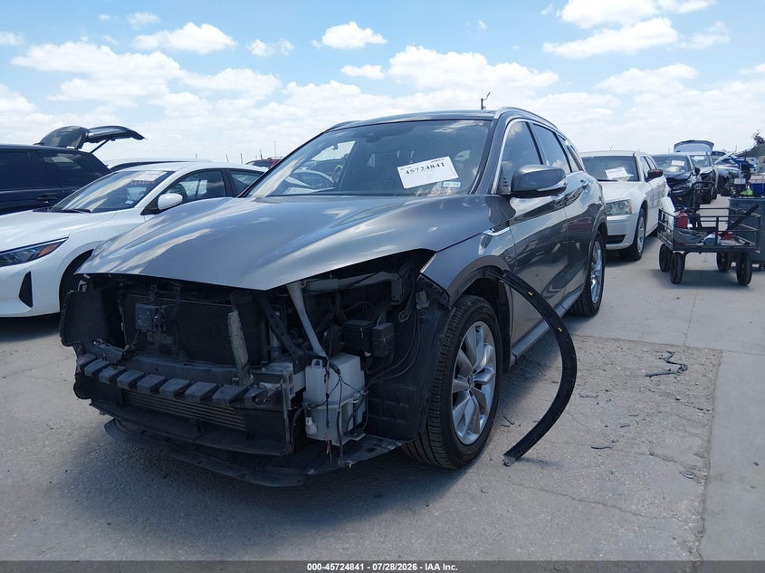 Vin: 3pcaj5m15kf134122, lot: 46223540, infiniti qx50 luxe 20192