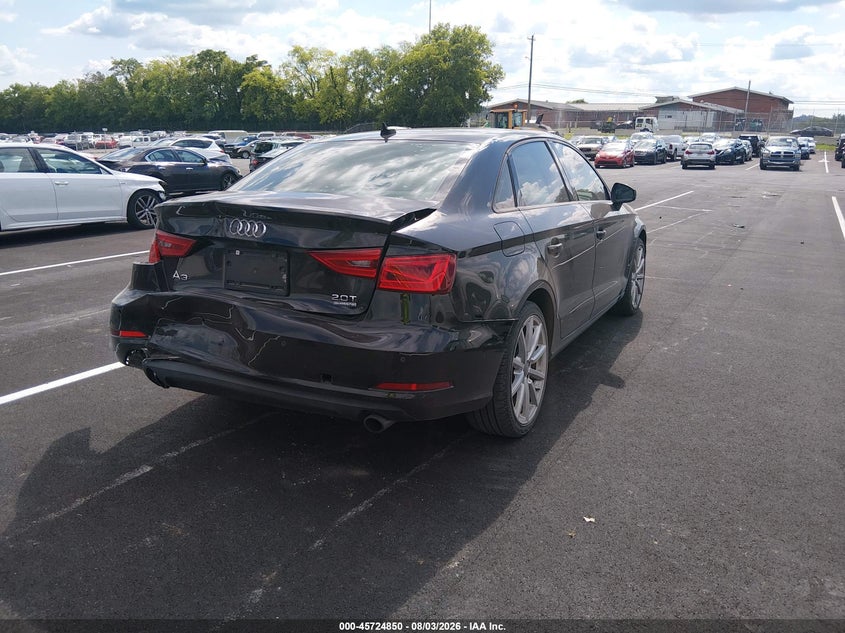 Vin: waub8gff1g1115553, lot: 46223549, audi a3 2.0t premium 20164