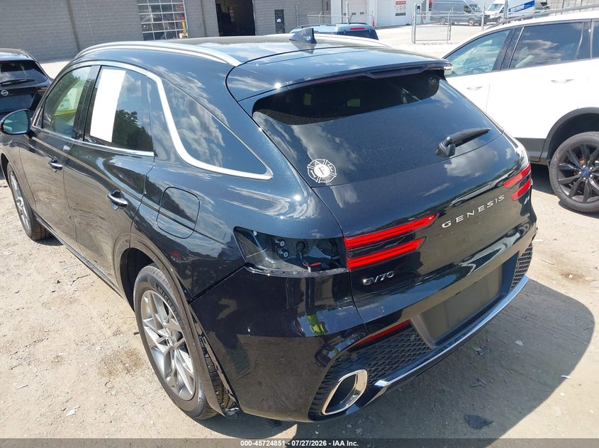 Vin: 5nmmadtb3rh015656, lot: 46223550, genesis gv70 2.5t awd 20243