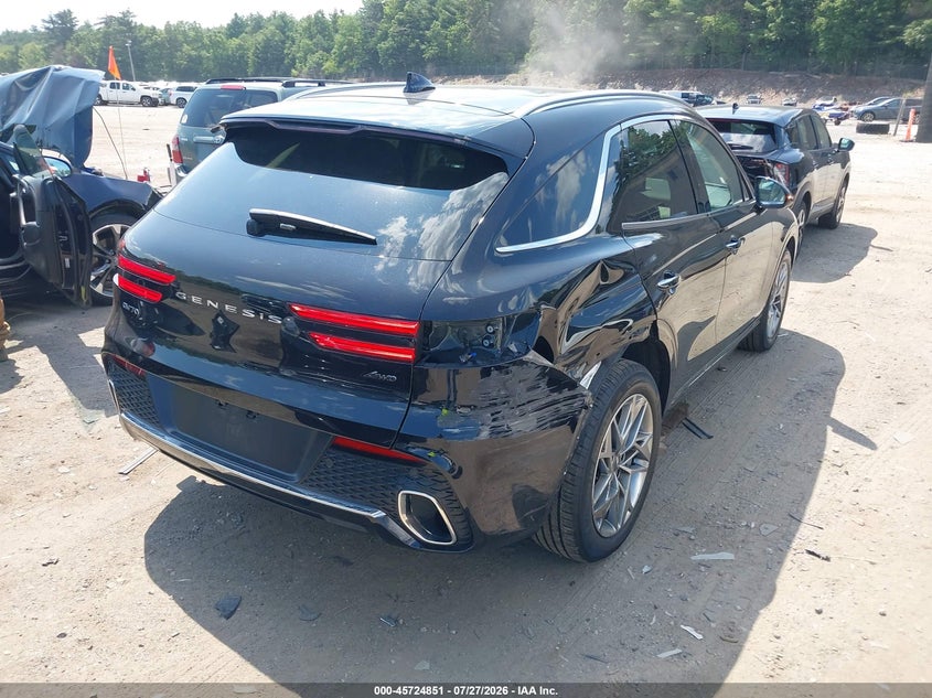Vin: 5nmmadtb3rh015656, lot: 46223550, genesis gv70 2.5t awd 20244