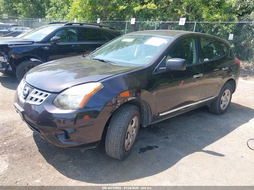 2014 NISSAN ROGUE SELECT auction photo 2