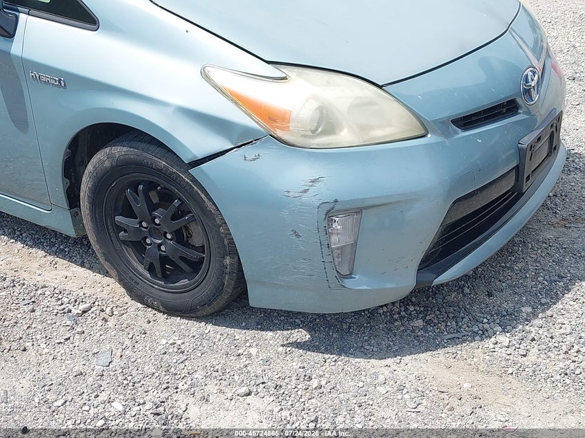 2012 TOYOTA PRIUS auction photo 6