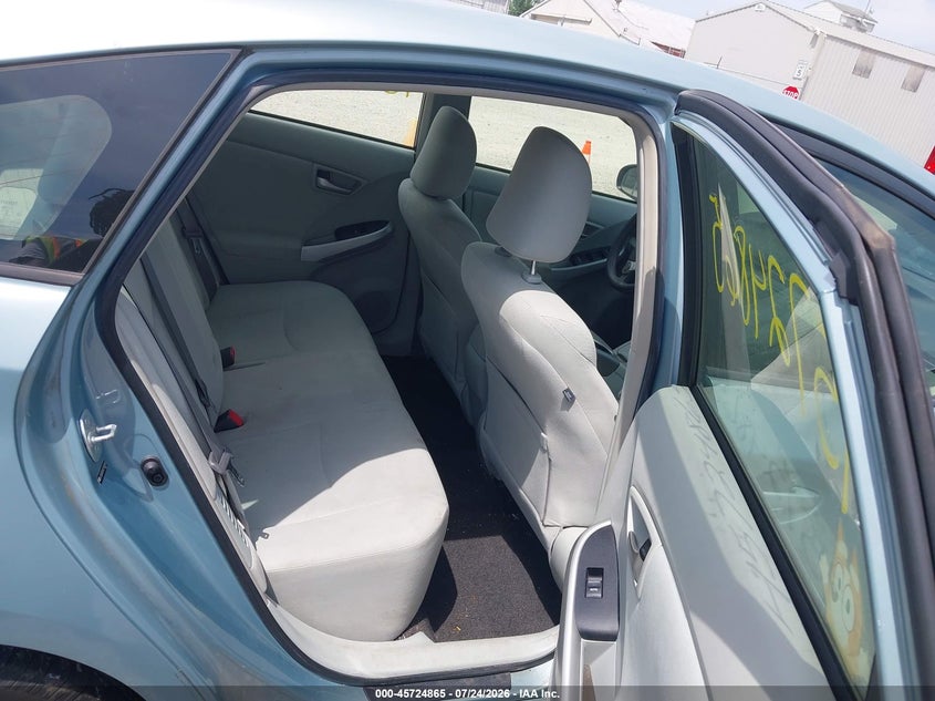 2012 TOYOTA PRIUS auction photo 8