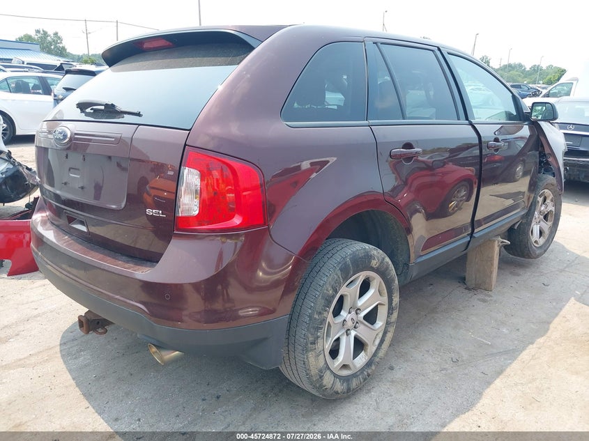 Vin: 2fmdk3jc5cba36643, lot: 46223571, ford edge sel 20124