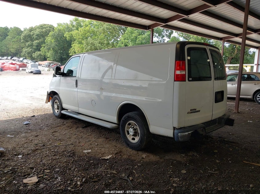 Vin: 1gcwgafg3l1228623, lot: 46223587, chevrolet express cargo rwd 2500 regular wheelbase wt 20203