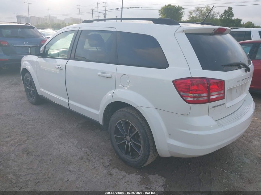 Vin: 3c4pdcab4ht581179, lot: 46223592, dodge journey se 20173