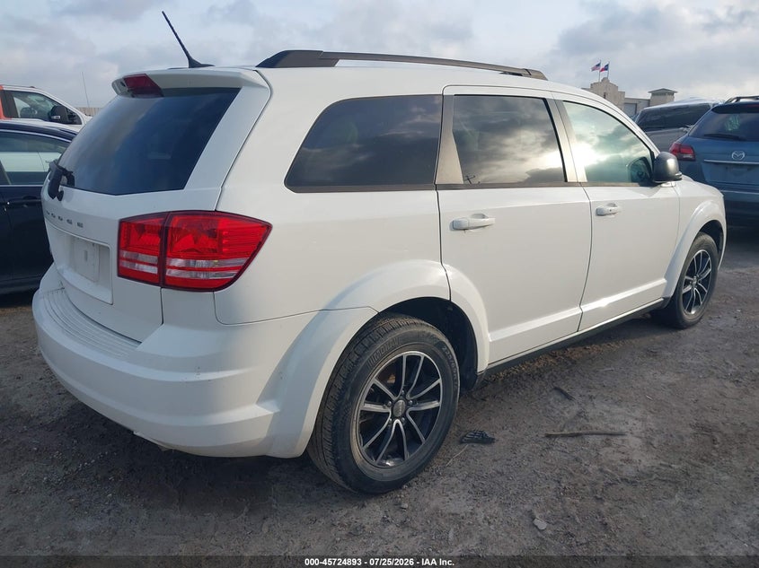 Vin: 3c4pdcab4ht581179, lot: 46223592, dodge journey se 20174
