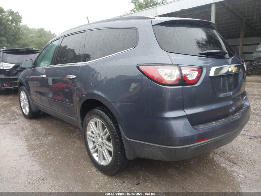 Vin: 1gnkrgkd7ej299051, lot: 46223605, chevrolet traverse lt 20143