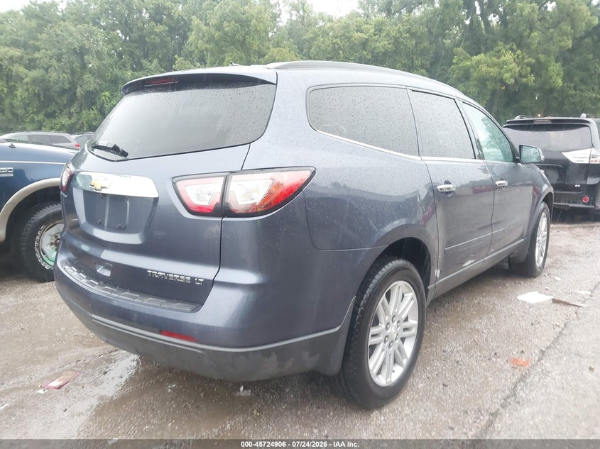 Vin: 1gnkrgkd7ej299051, lot: 46223605, chevrolet traverse lt 20144